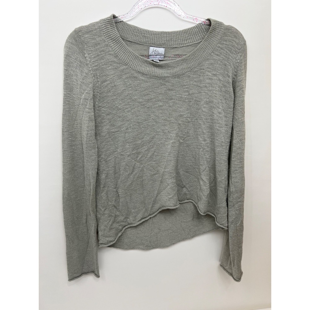 John + Jenn Sweater Gray Size Small Lightweight